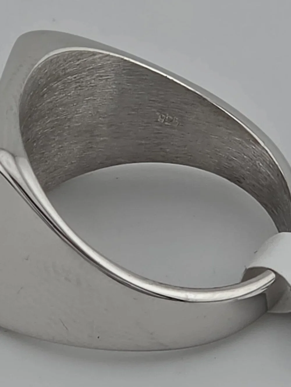 Brand New Sterling Silver 925 Square Design Ring